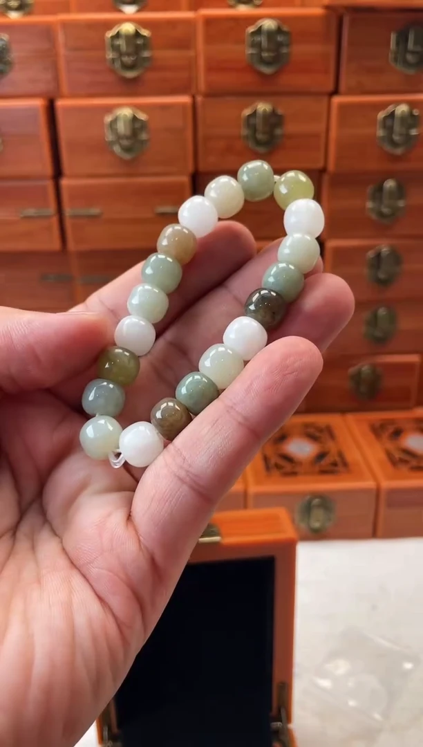 【闪购商品】和田玉手串未镶嵌多宝手串