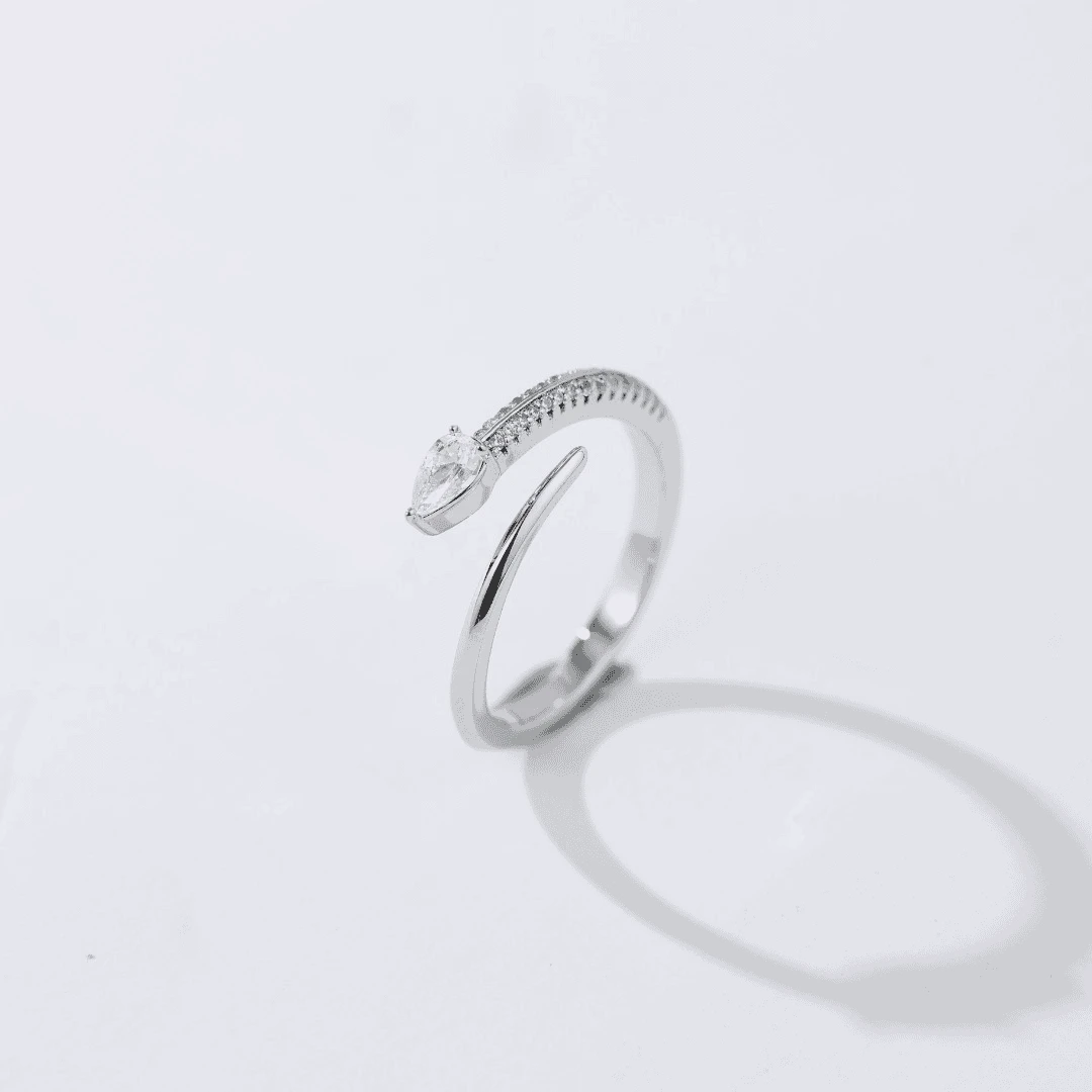 铜合金戒指 【HevinStudio】原创钉子系列精致时尚戒指J047