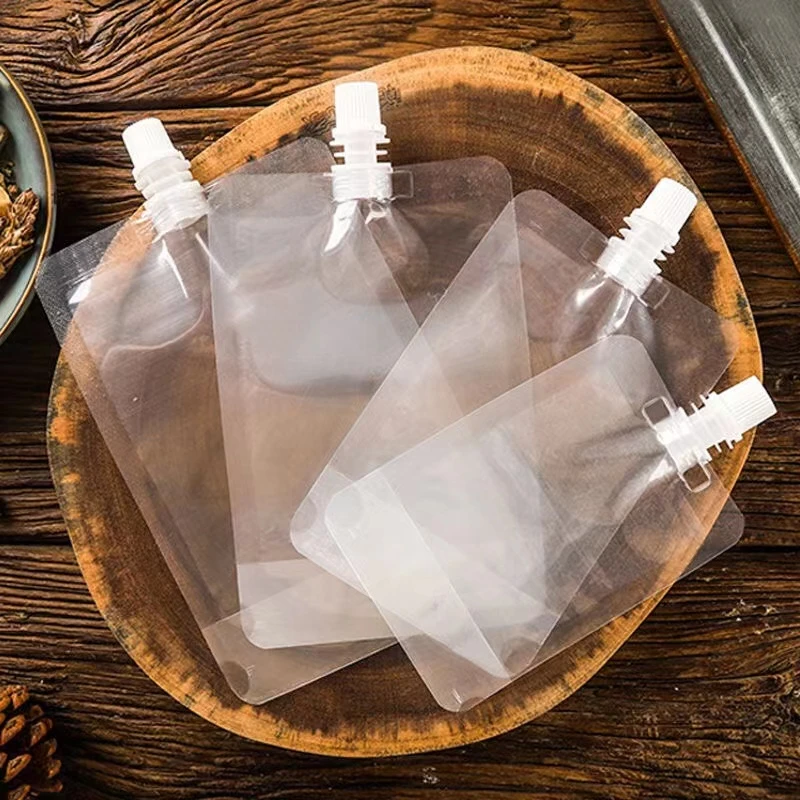 中药袋中药液手提吸嘴袋药汤凉茶可加热冷冻封口袋熬药液体袋子