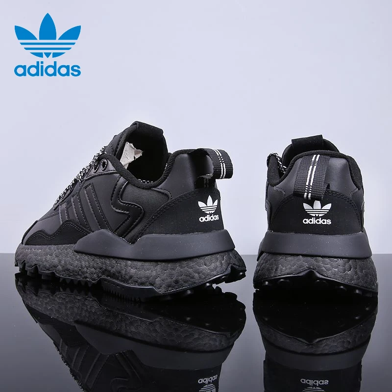 Adidas/阿迪达斯NITE JOGGER男女反光经典运动休闲跑步鞋FZ3661