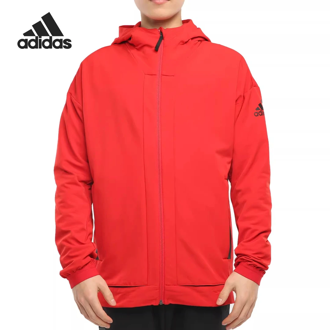Adidas/阿迪达斯正品冬季新款男女红色保暖运动外套GN7356