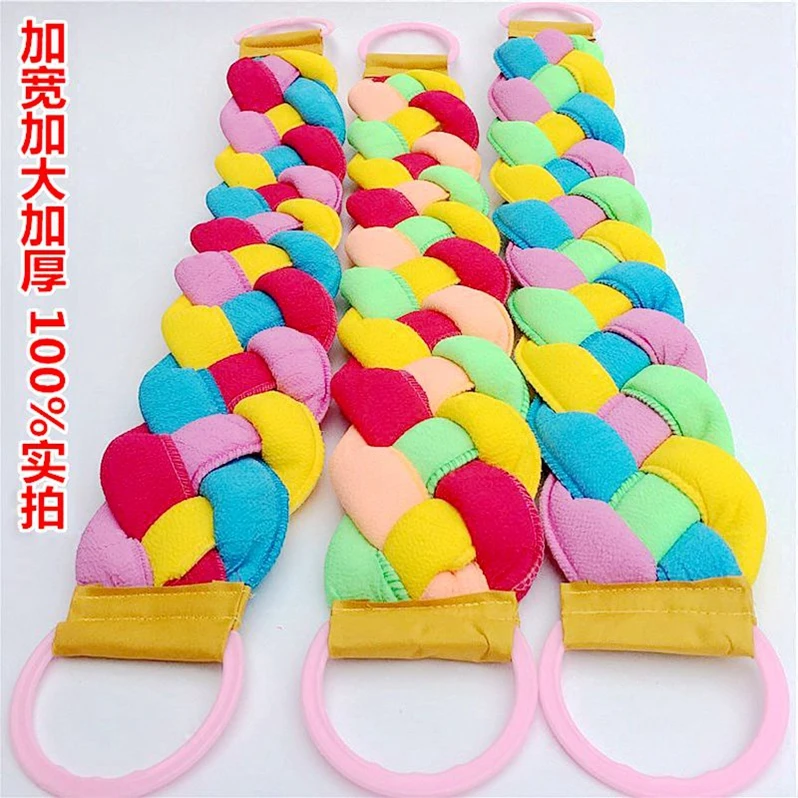 麻花长条搓澡巾搓背条强力沐浴条搓背神器擦背巾不求人