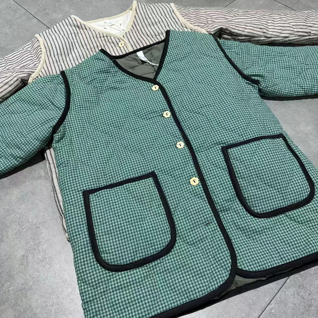 日系轻薄款柔软棉服