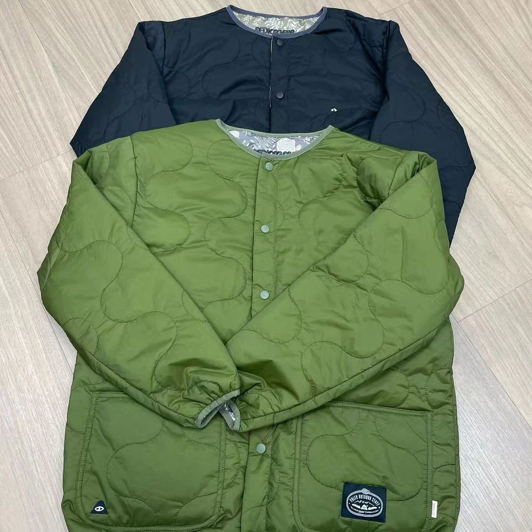 户外机能轻薄两面穿棉服男女同款