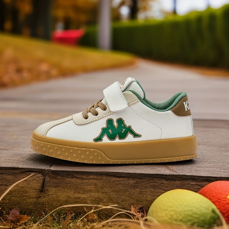 Kappa Kids卡帕中大童春秋季板鞋运动鞋休闲