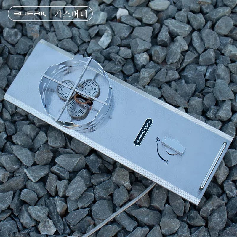 布比克半单元IGT户外分体式野营便携猛火防风燃气卡式炉跨境