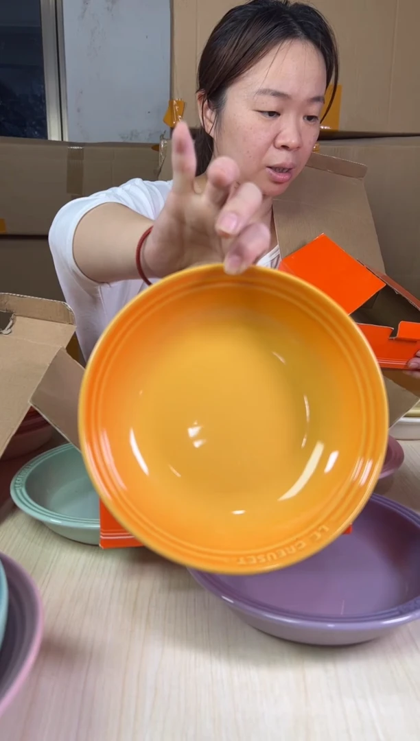 【闪购商品】碗7英寸燕麦盒装------南法橙