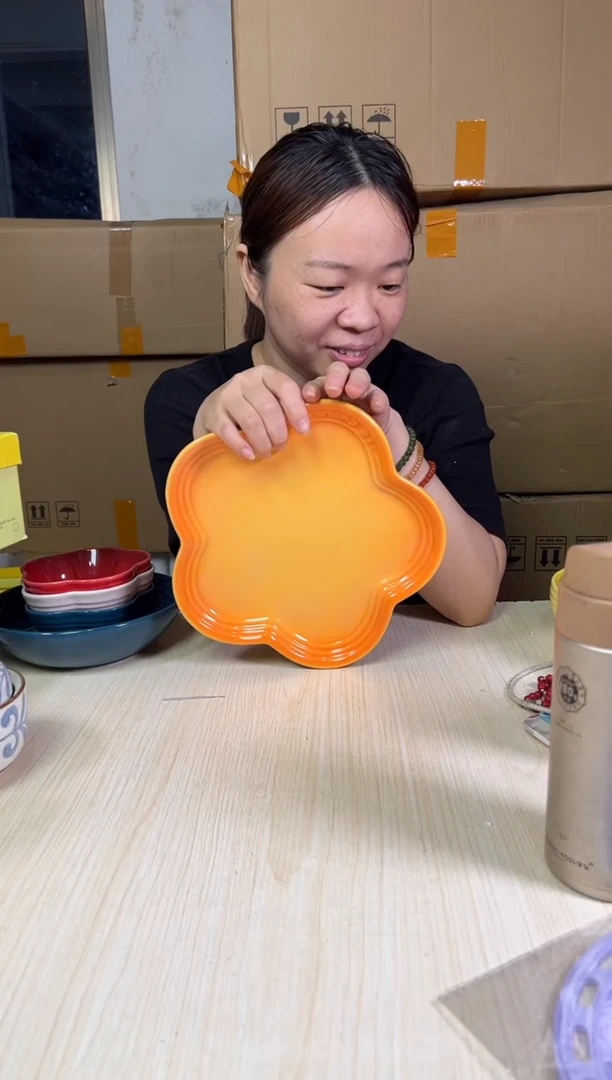 【闪购商品】其他9英寸浅花-----南法橙