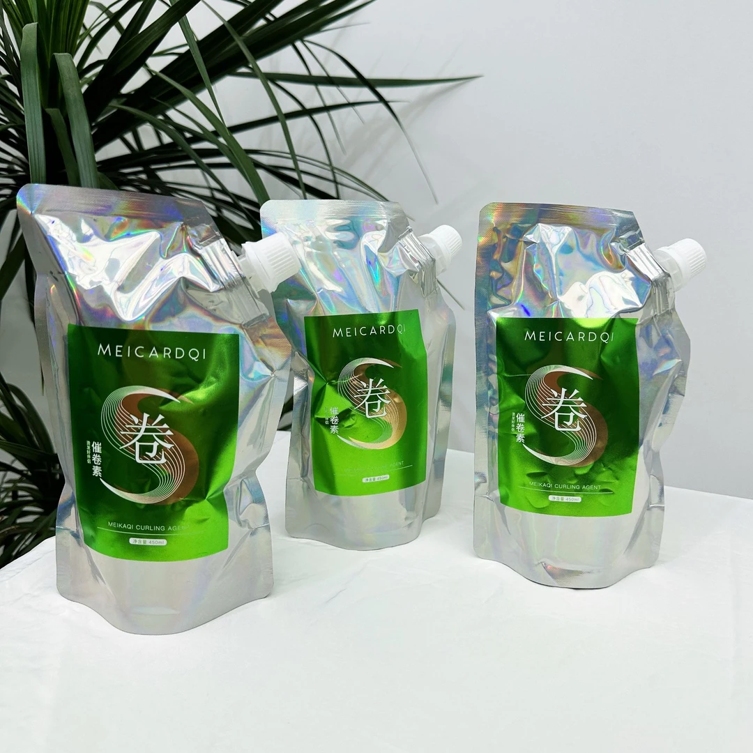 (优优专属）发廊理发店催卷素卷发高弹性护卷素热烫助快速卷450ml