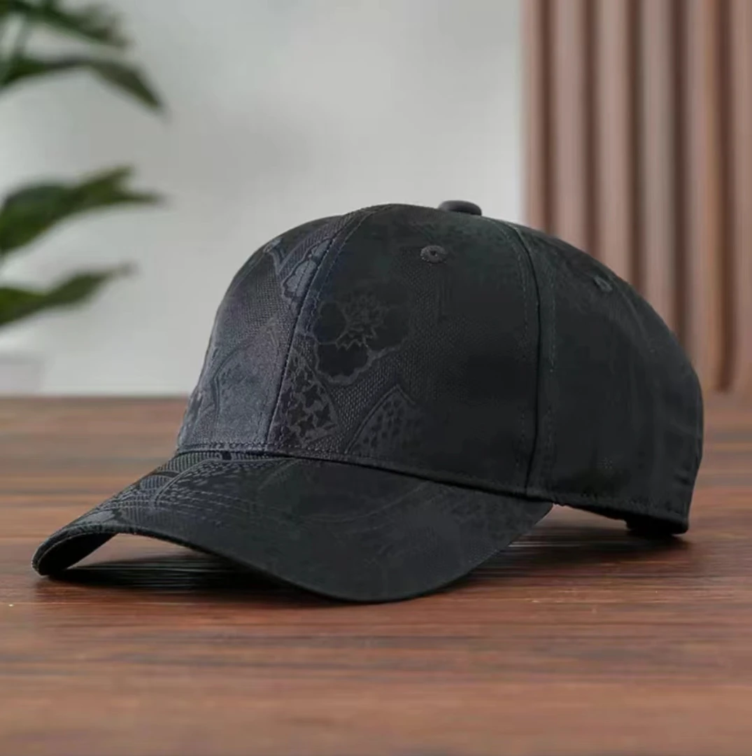 桑蚕丝鸭舌帽女夏季黑色遮阳帽太阳帽防晒帽防紫外线帽子棒球帽