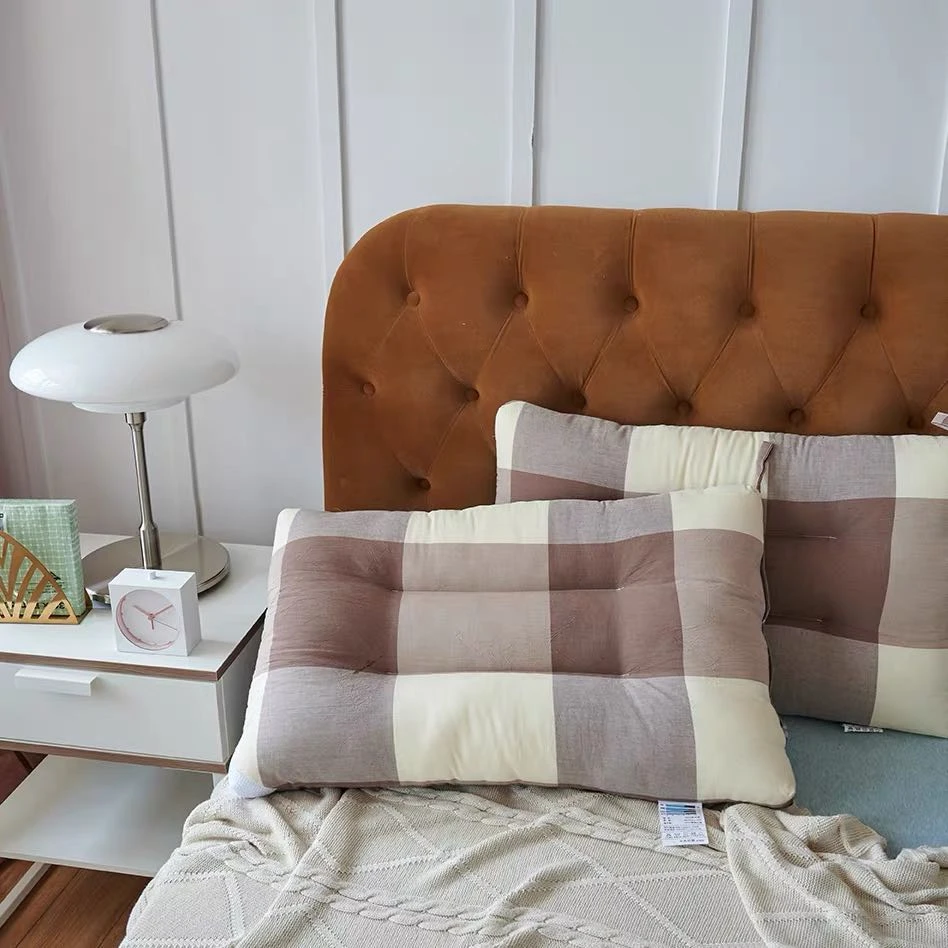 全棉水洗棉枕头枕芯成人学生枕套枕芯枕棉枕情侣家用