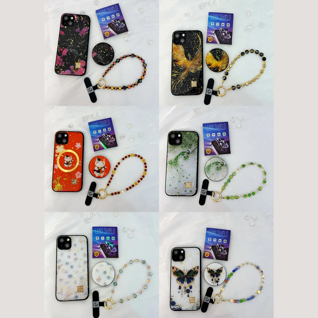 苹果高端手机壳适用于iPhone12-16各型号磁吸五件套组合欧式壳壳