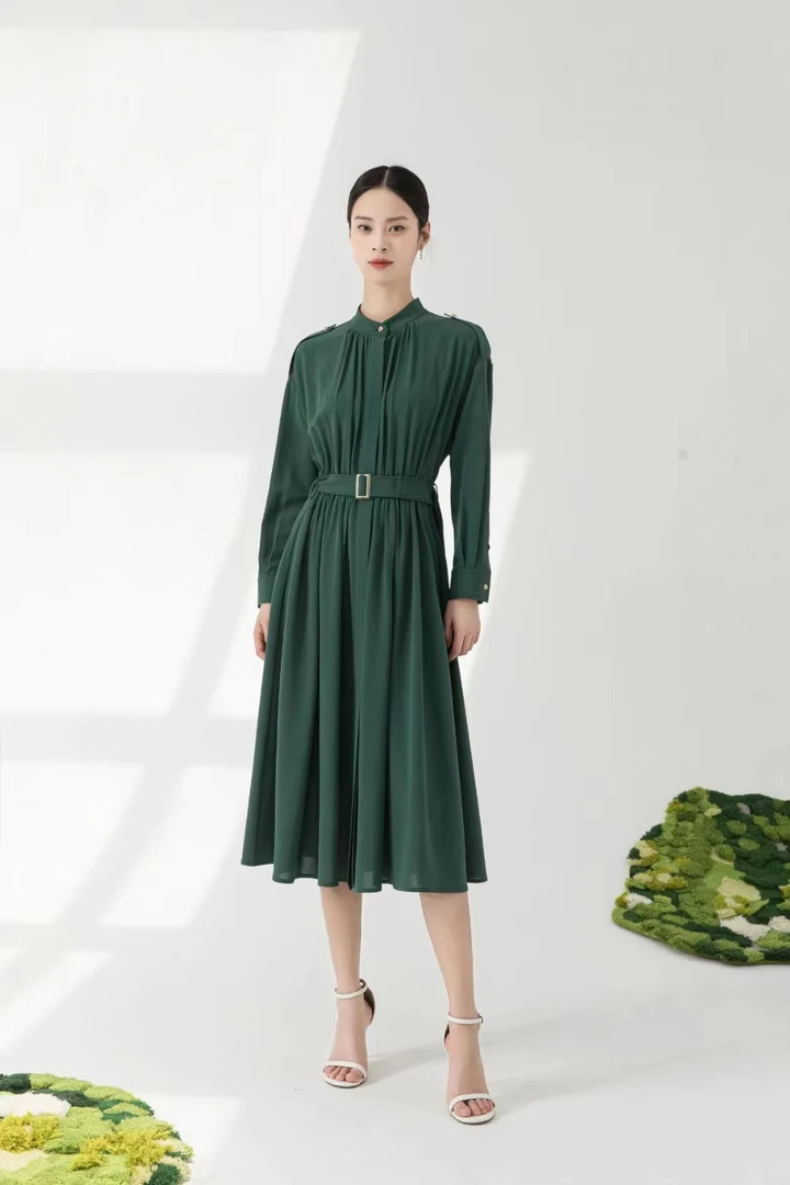 时尚潮流长款连衣裙