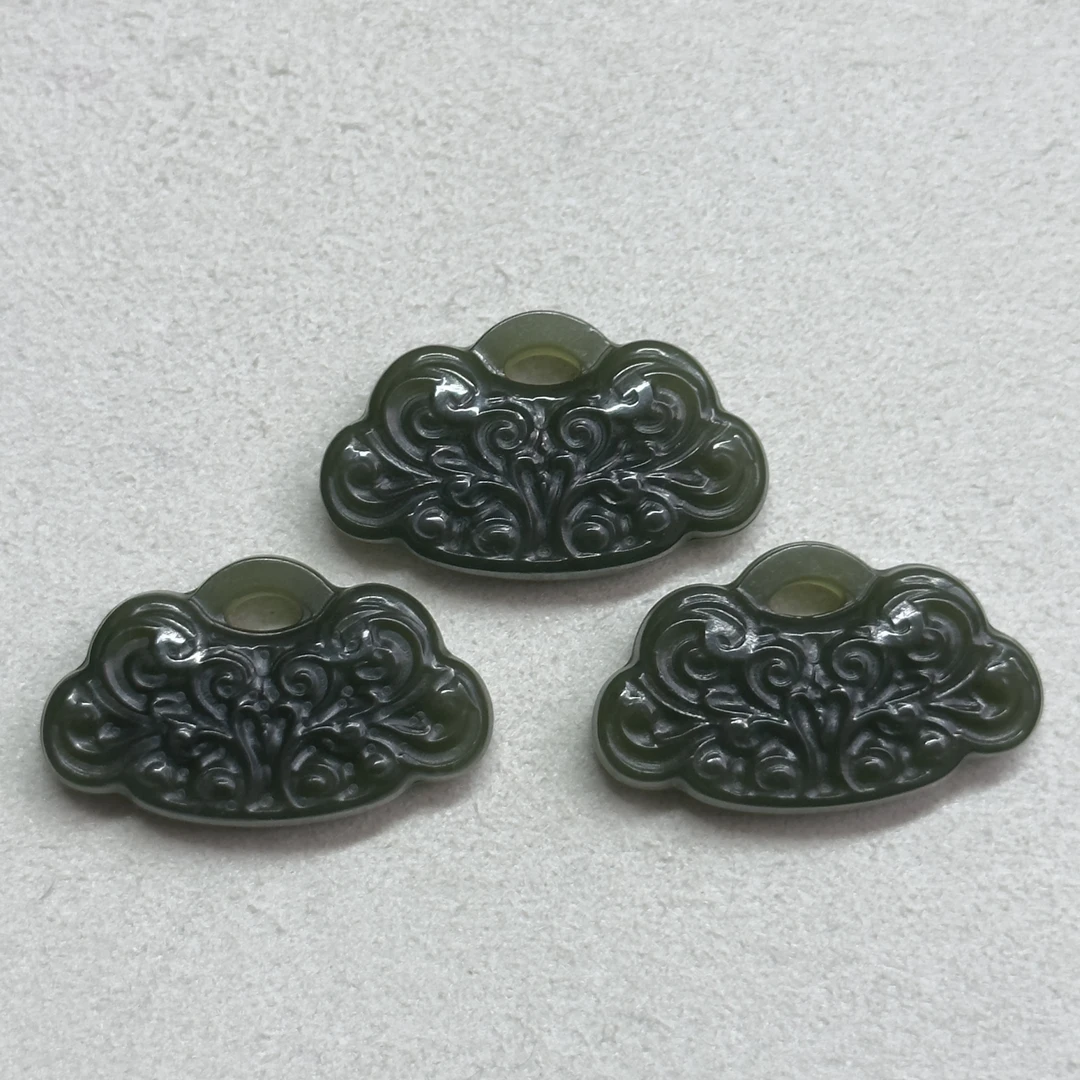 【c9】和田玉雕刻如意多样性发其一