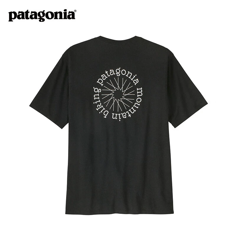 【官方正品】Patagonia/巴塔哥尼亚男士户外透气混纺棉短袖T恤37605