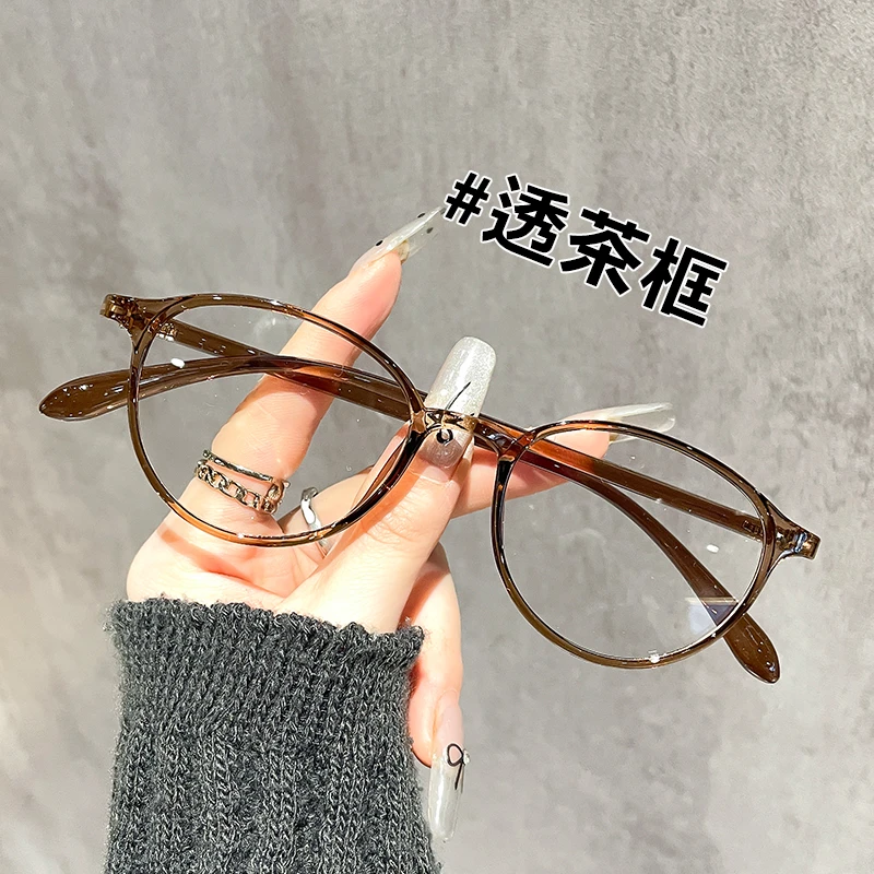 TR90超轻老花镜复古眼镜框女款小框显年轻防蓝光护目老人老光眼镜