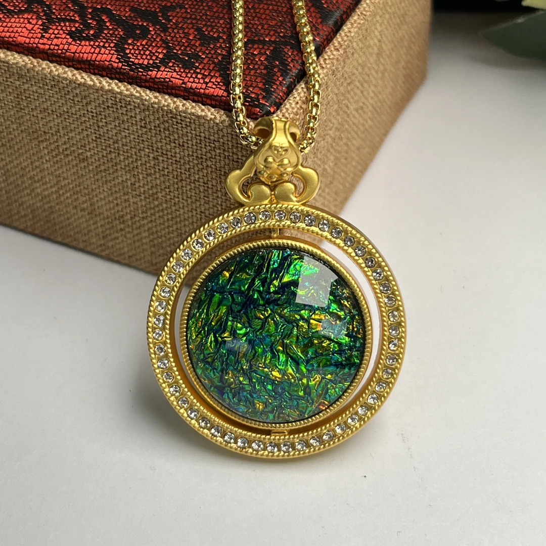 【奢藏品】精选七彩碧玺吊坠多样性发货K464