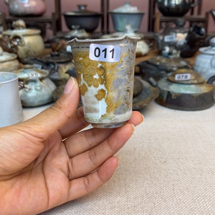 壶裸柴烧陶瓷茶具