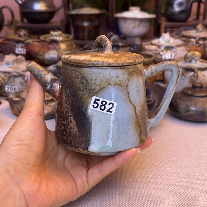 壶裸柴烧陶瓷茶具