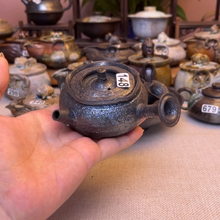 壶裸柴烧陶瓷茶具