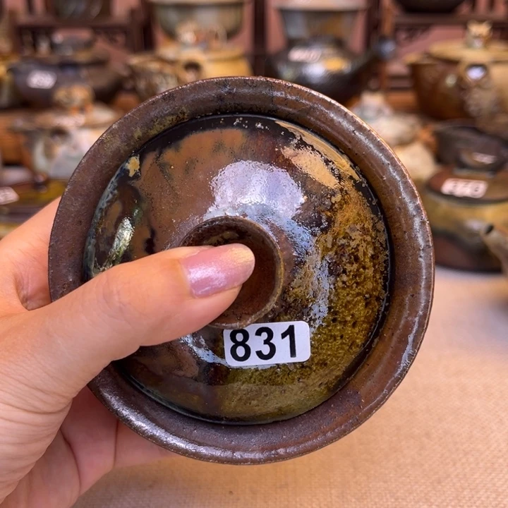 壶裸柴烧陶瓷茶具