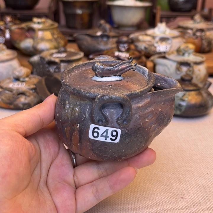 壶裸柴烧陶瓷茶具