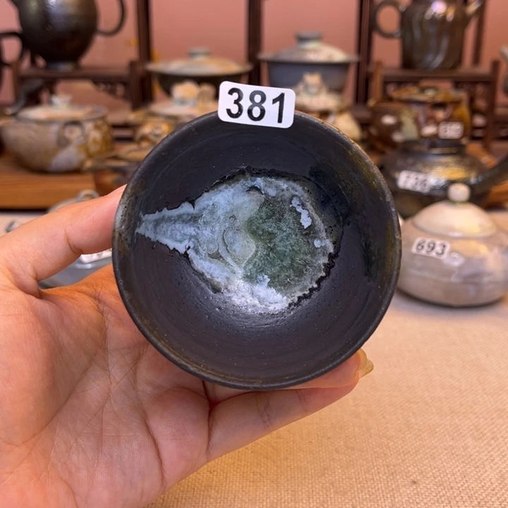 壶林**师裸柴烧陶瓷茶具