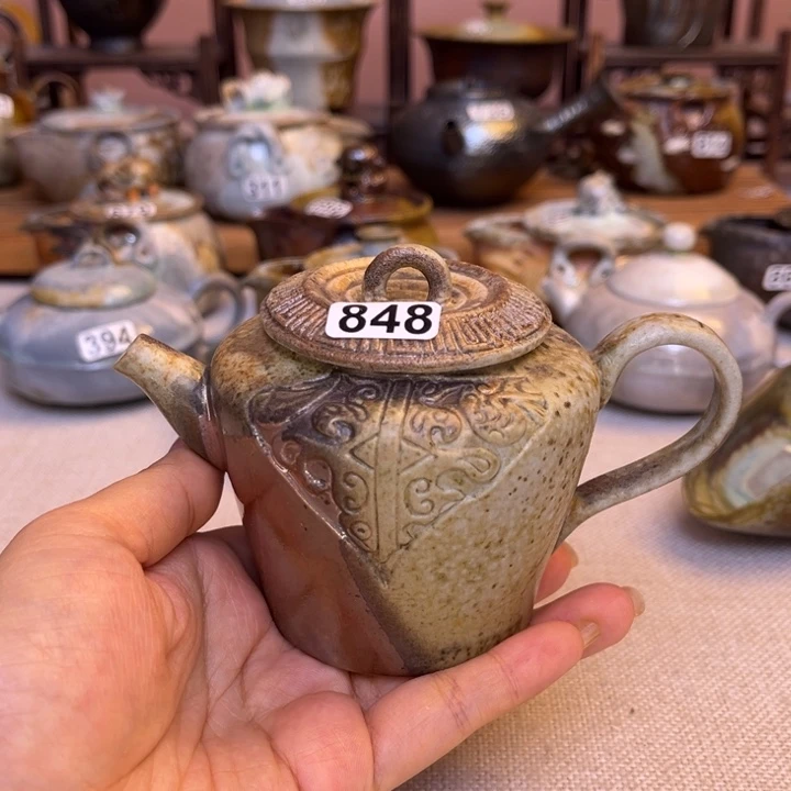 壶裸柴烧陶瓷茶具