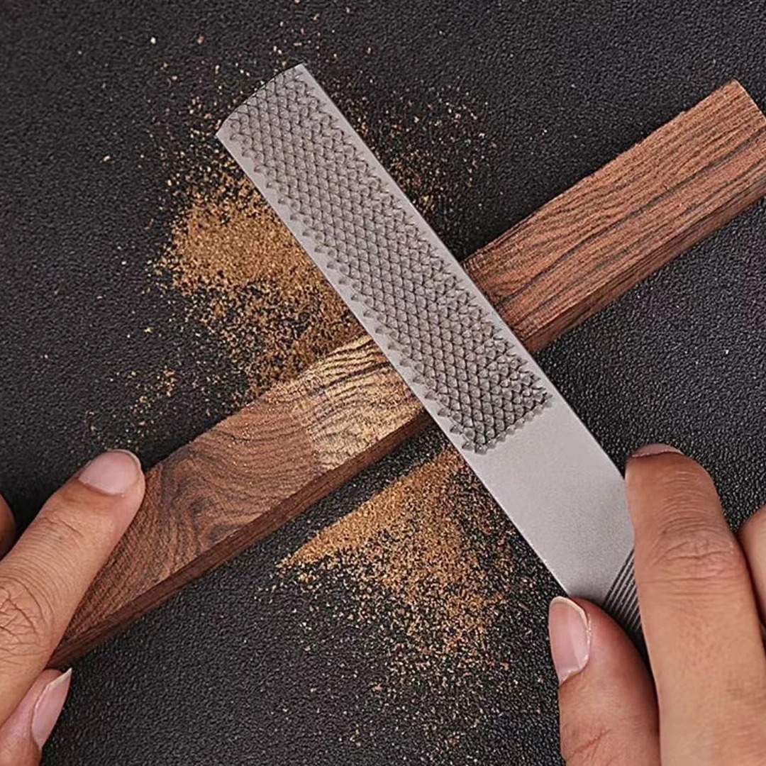 木工锉刀硬木锉整形锉红半圆细齿粗齿木锉钢锉木挫搓刀木工打磨锉