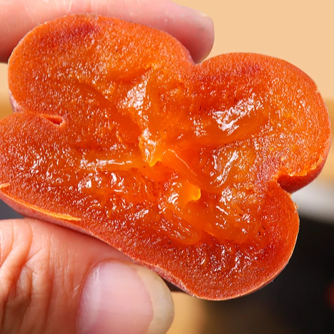 柿柿如意【吊柿饼+圆柿饼】出口品质优选级独立包装农家纯手工