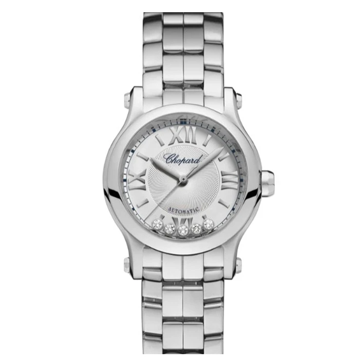 95新 Chopard/萧邦 精钢快乐5钻/单表/30表径/278573-3012