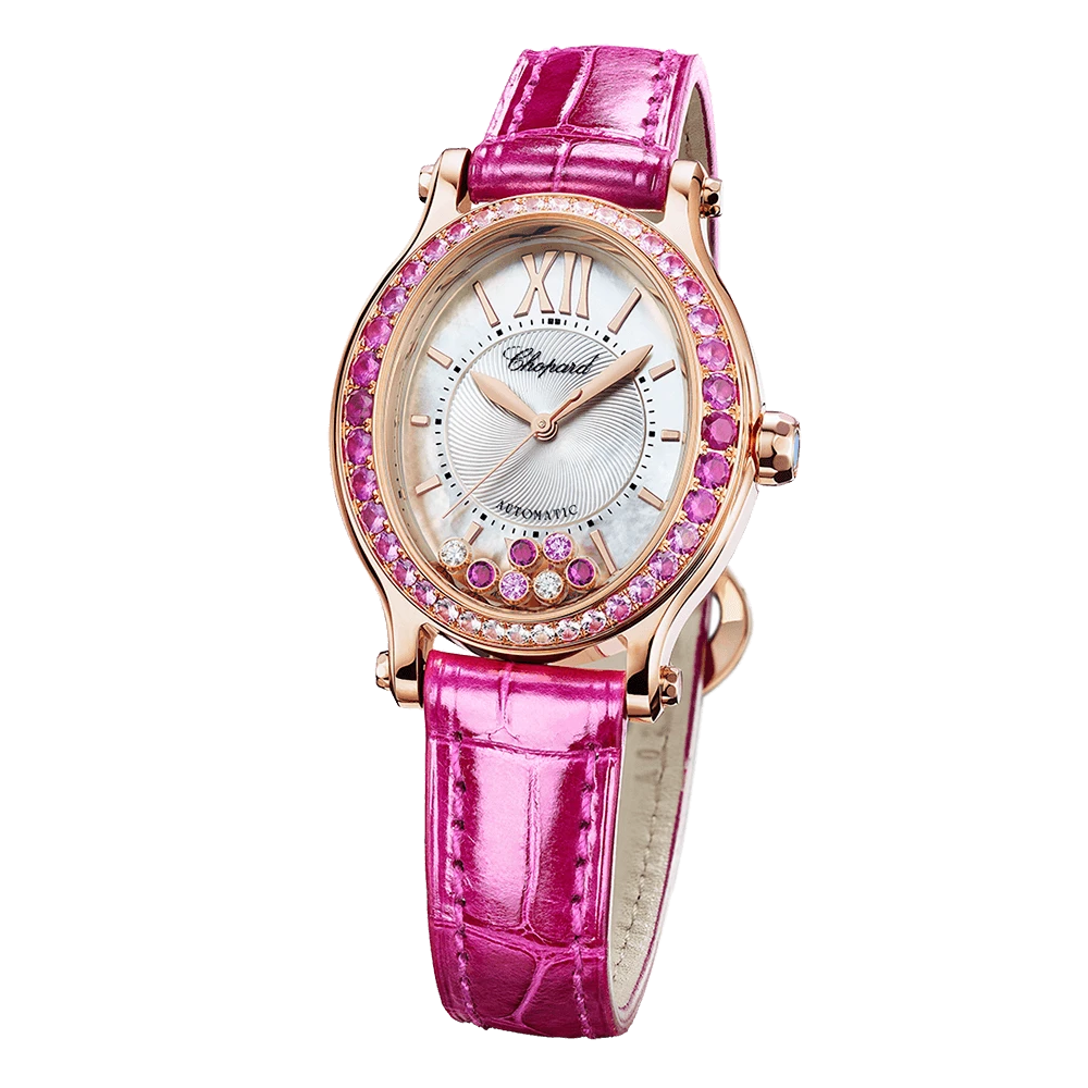 95新 Chopard/萧邦 快乐7钻/31表径/275362-5003/