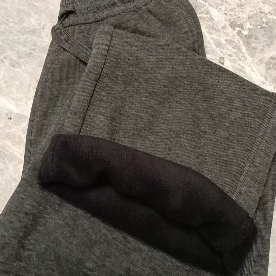 金姐家~【加厚糯米裤它来咯】冬季高腰垂感宽松直筒糯米裤A7990