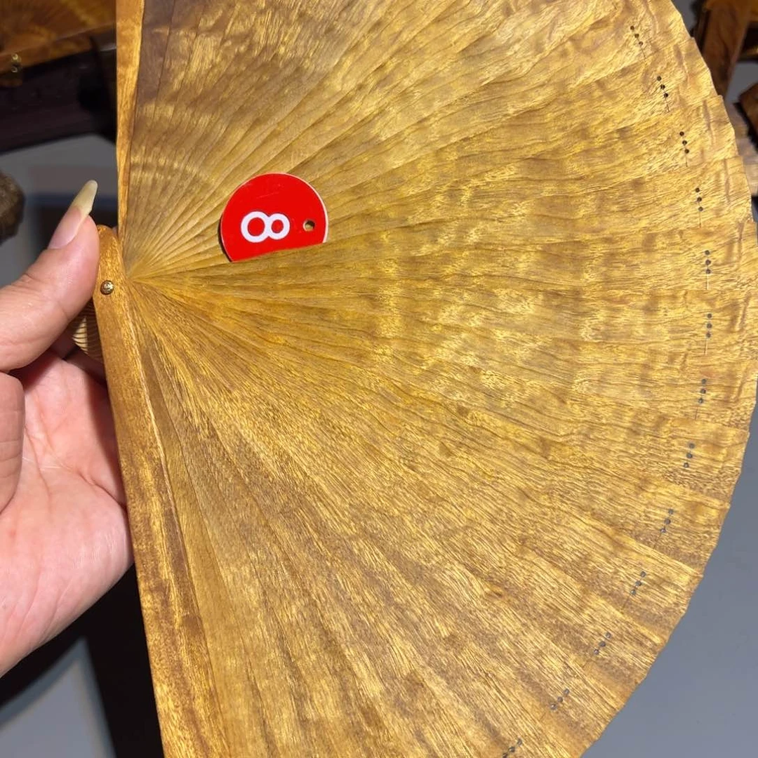 金丝楠灏金丝楠木扇子