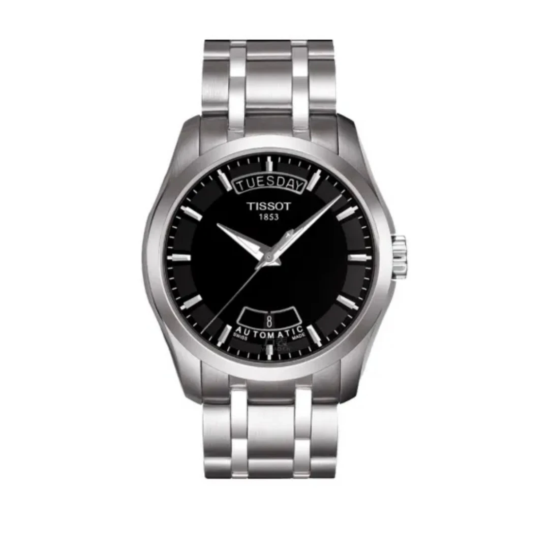 95新 Tissot/天梭 /亚虎竞拍/天梭/库图机械男表