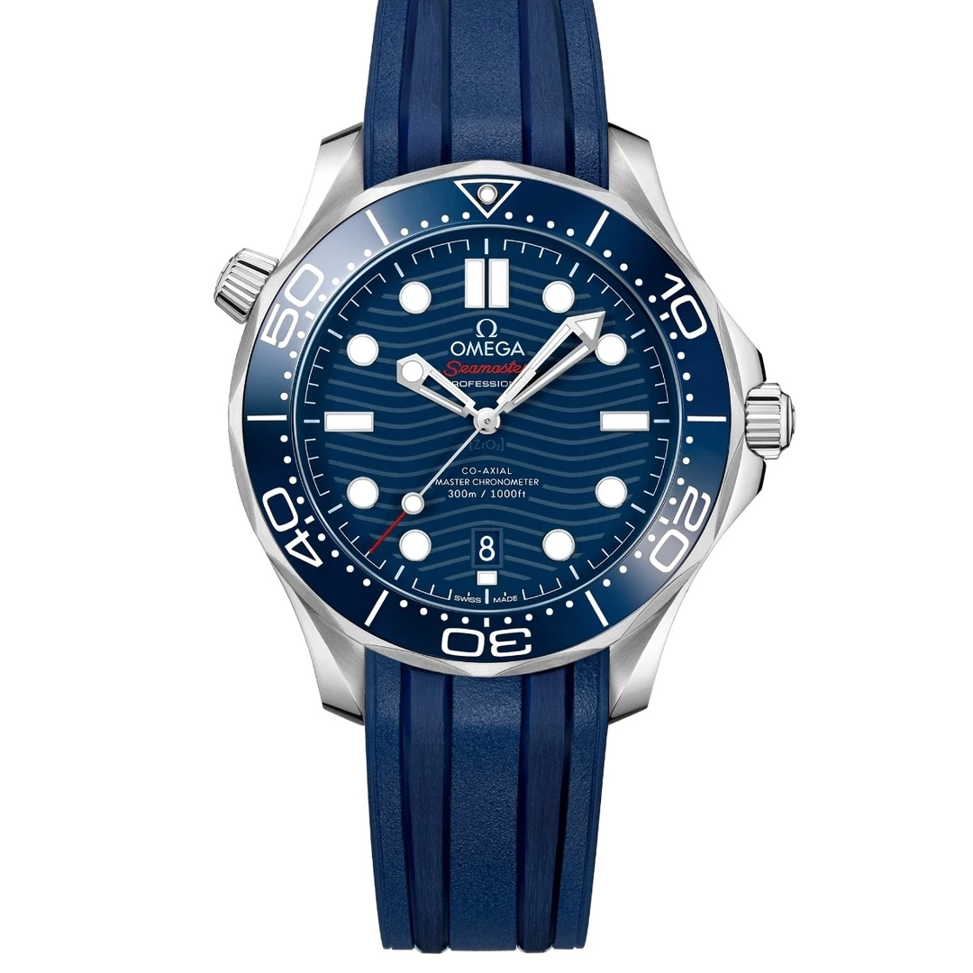 95新 Omega/欧米茄 /亚虎竞拍/欧米茄/海马机械男表