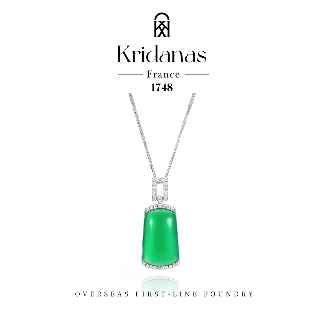 坠链均925银 Kridanas★无事牌 高定轻奢贵气感项链 G0858