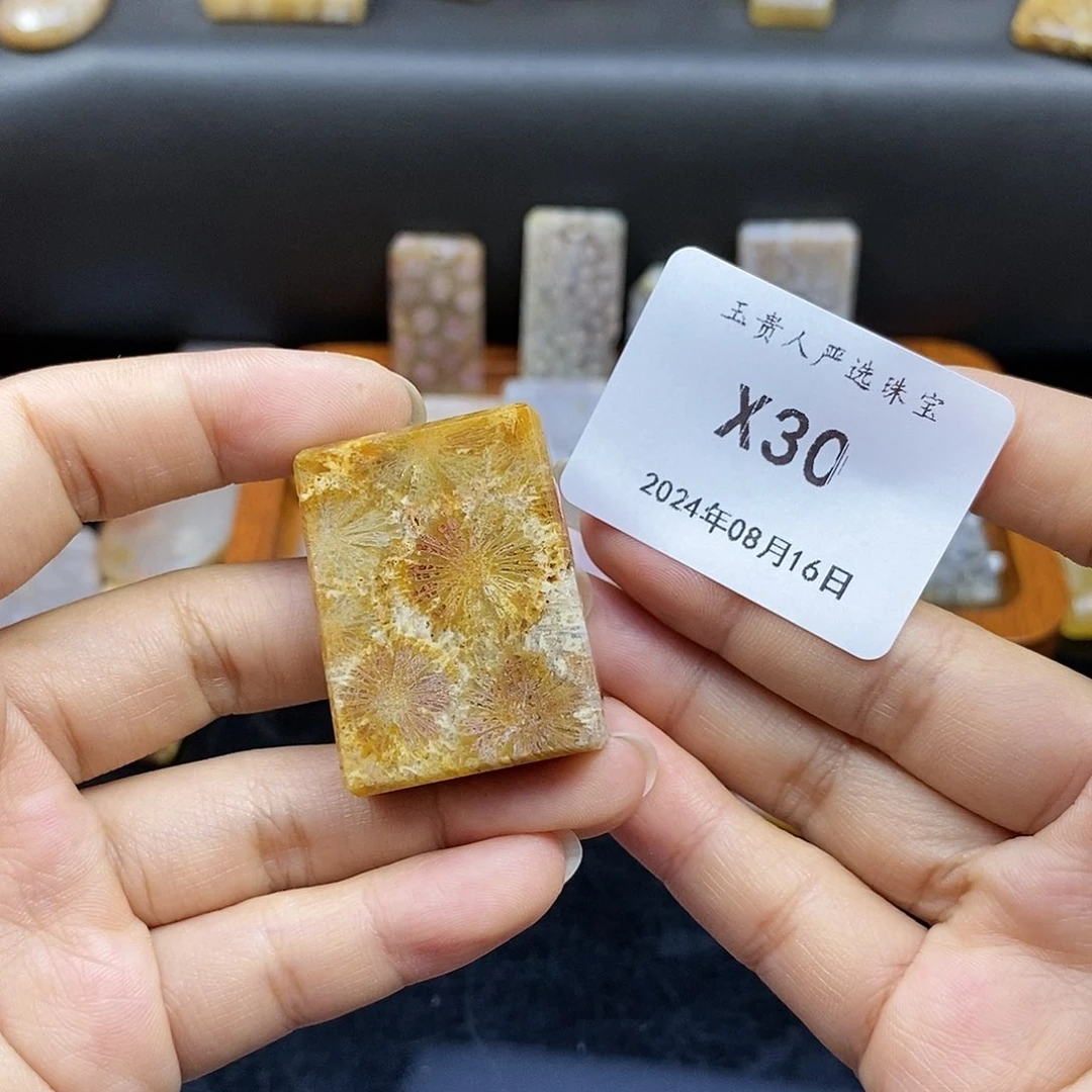 硅化珊瑚（珊瑚玉）手镯未镶嵌30