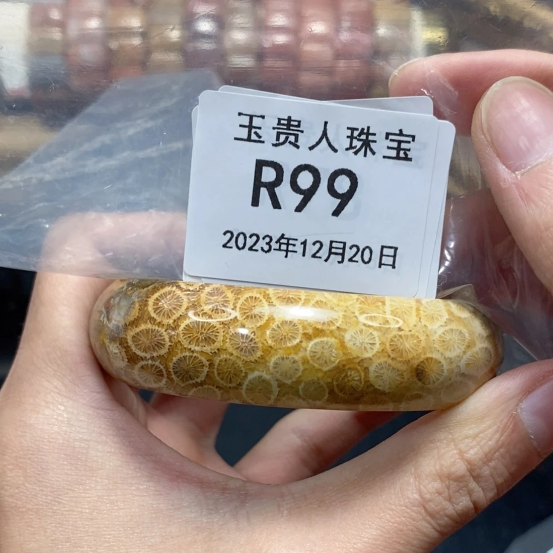 【闪购商品】硅化珊瑚（珊瑚玉）手镯未镶嵌62口 99