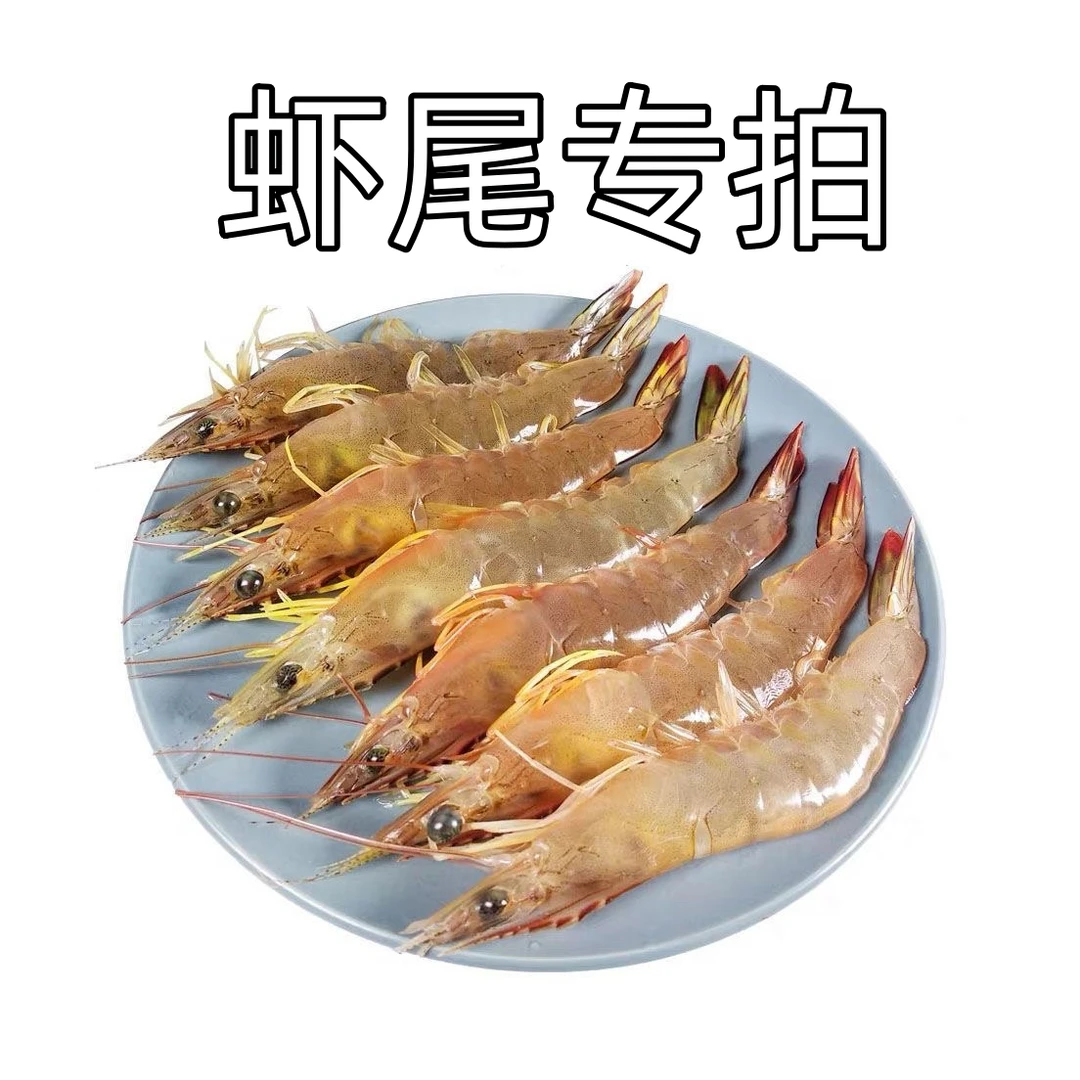 麻虾尾沙卢虾尾3斤起一整箱新鲜速冻