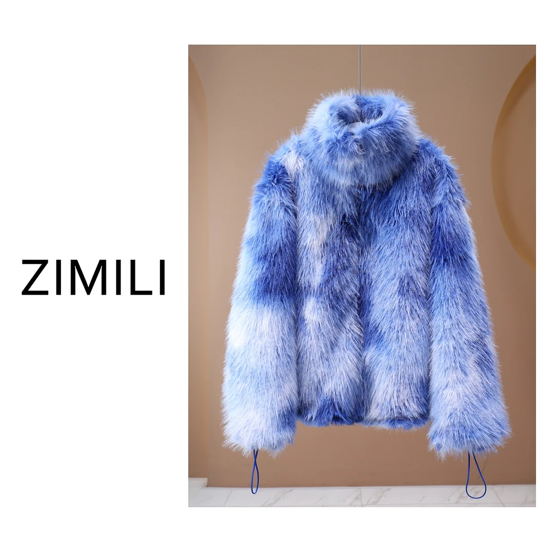 【LIANG哥女装】2024冬季《夏威夷蓝海度假系列》加厚毛毛衣外套5132