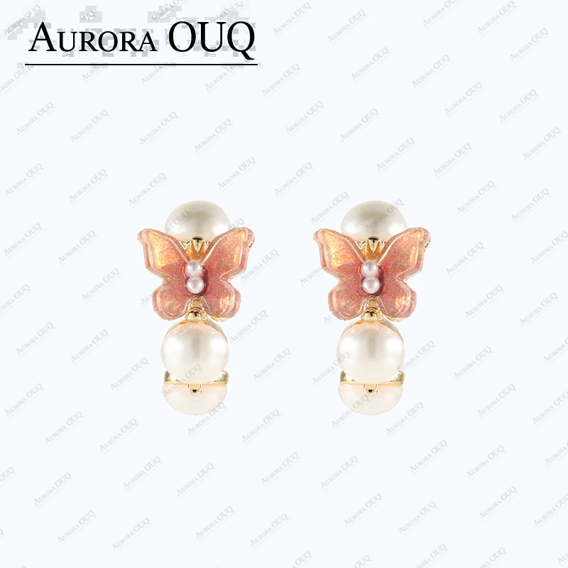 合金合成锆石耳饰 【琴愿为你】时尚耳坠高端女耳饰YE190616