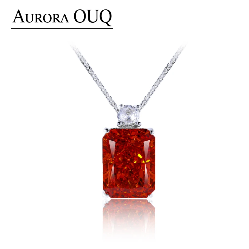 链子925银合成锆石 【琴愿为你】时尚女士项链吊坠ZD140670