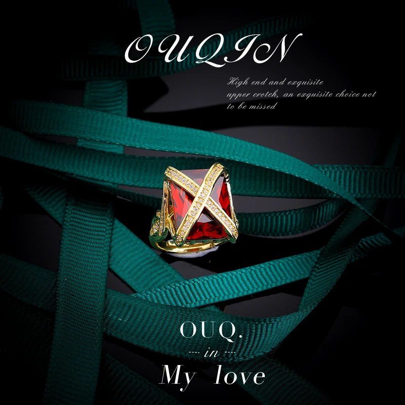 戒指 【琴愿为你】轻奢时尚高端女戒指GJ1500