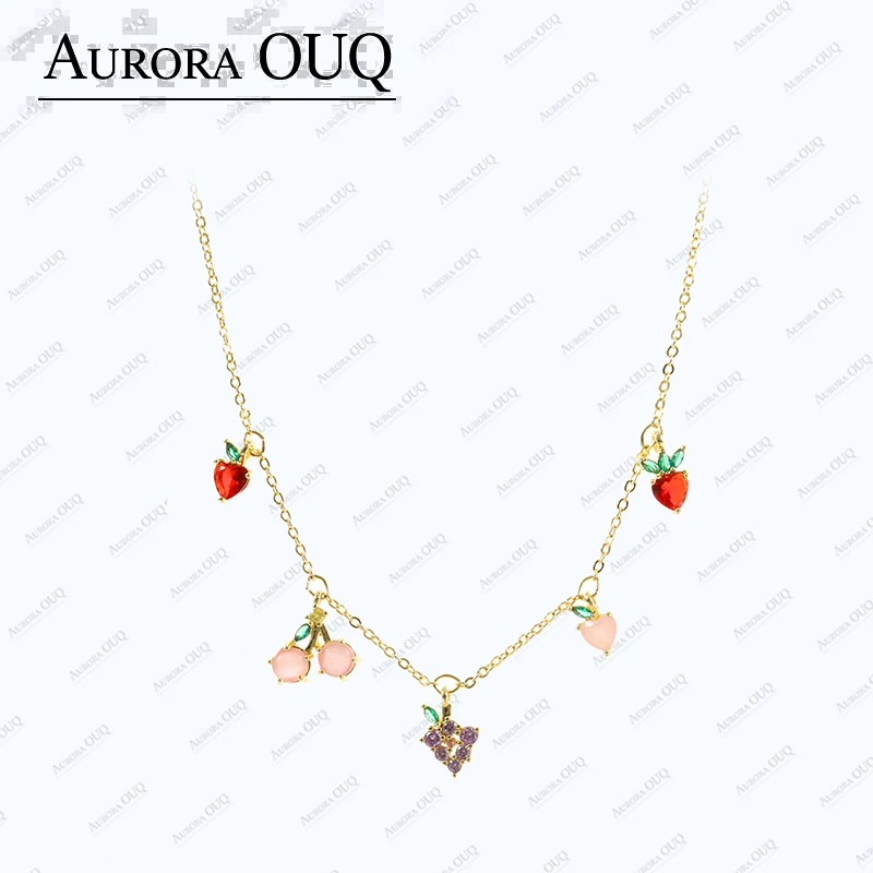 合金合成锆石项链 【Big Name】气质女吊坠项链吊坠YX160197