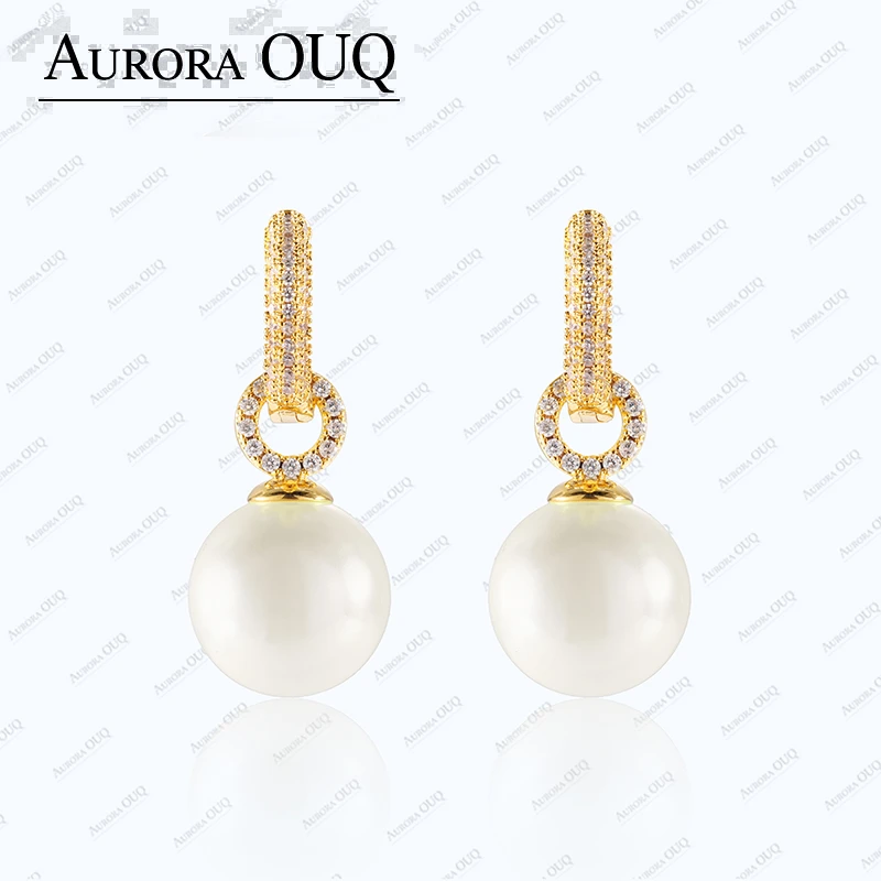 合金合成锆石耳饰 【琴愿为你】时尚高端耳饰YE190573