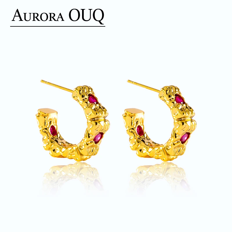 【琴愿为你】时尚大气高端女耳坠CE190186