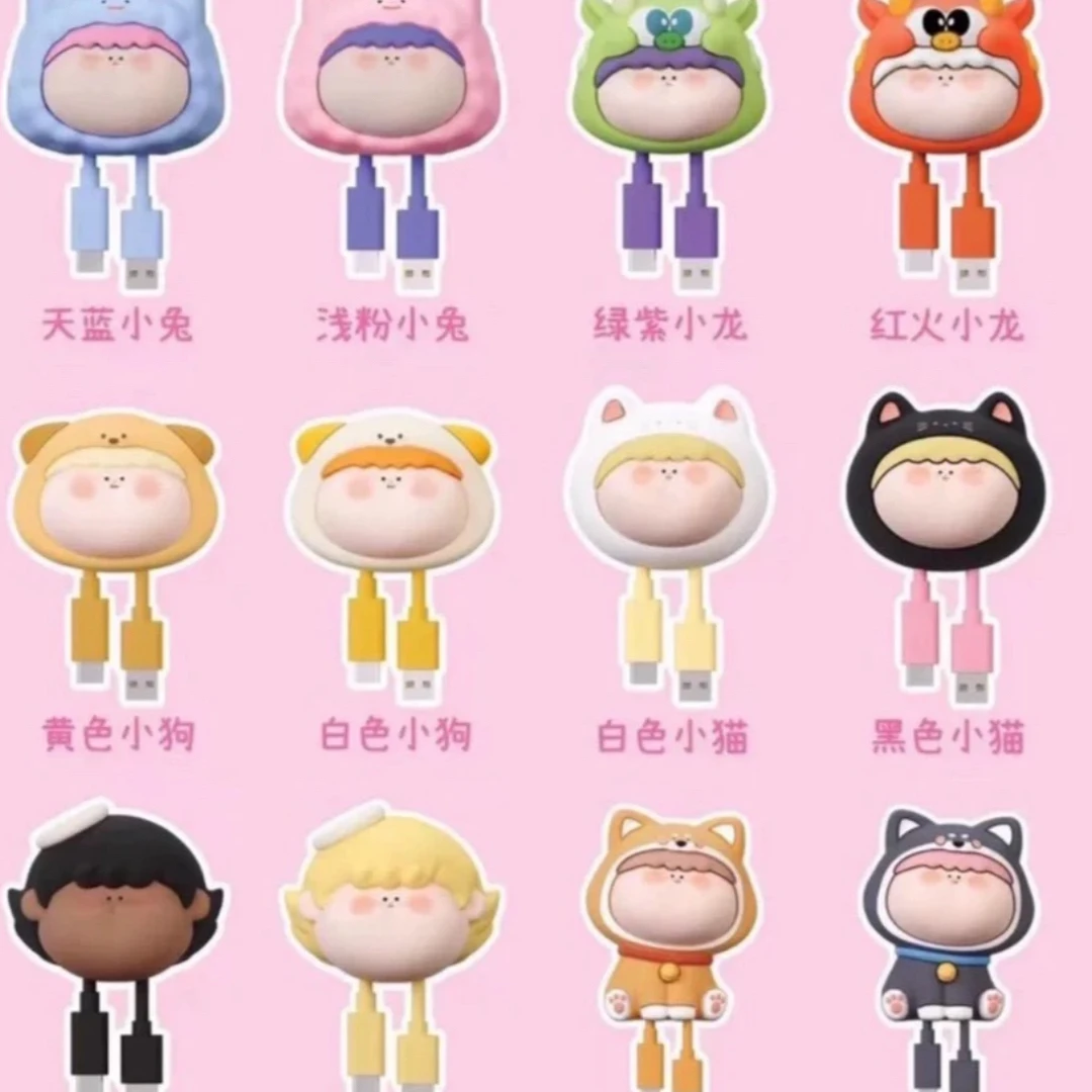 【拆盒】阿玛莉莉丝系列充电数据线-洞洞鞋花潮流盲盒【不支持退换】