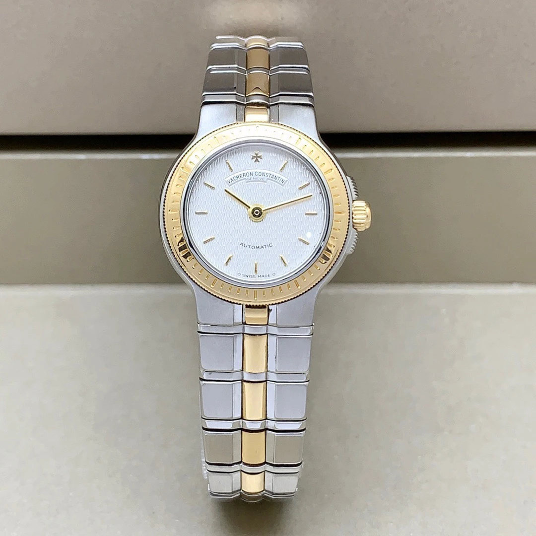 95新 Vacheron Constantin/江诗丹顿 25mm/间18k金/自动机械女表