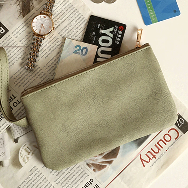 钱包百元收纳女士现金存放袋长款2025新款女款钱袋子大容量学生小